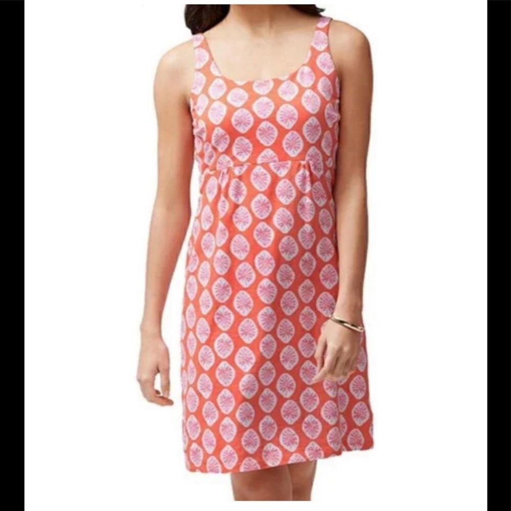 Tommy Bahama Women's Wood Blockin' Dress Curuba Small Tropical Vacation Vibrant